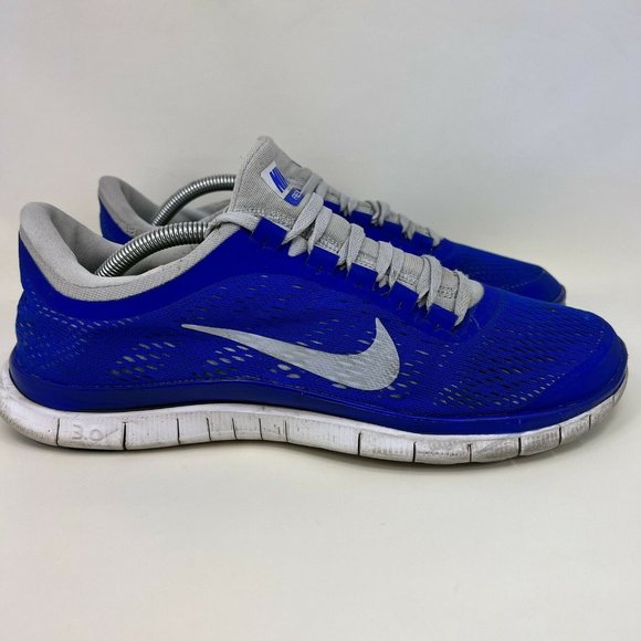 Nike Free 3.0 V5 Blue Running Shoes Men’s Size 11.5 - Picture 1 of 9